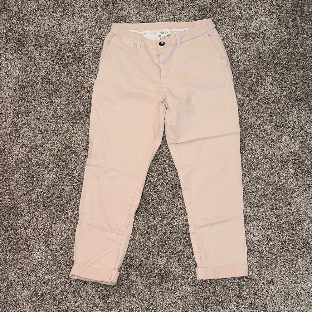 Women’s Style & Co. Light Pink Trousers